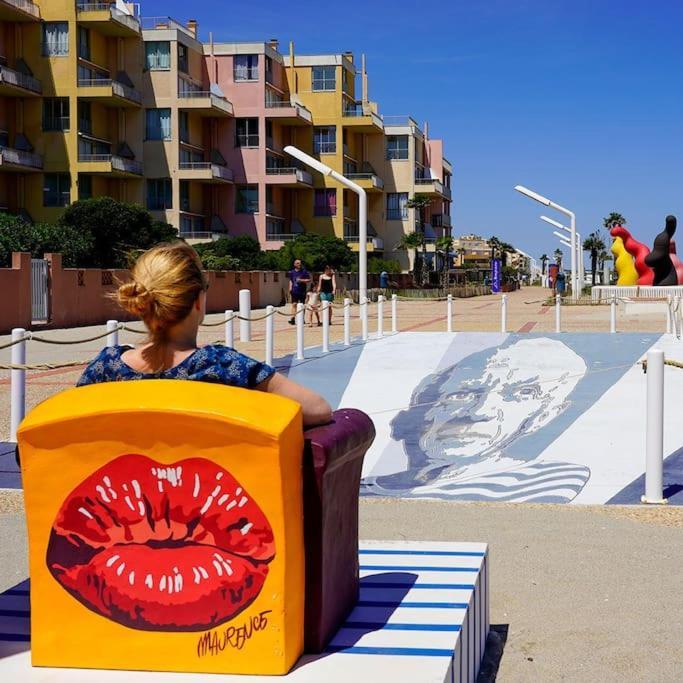 T2 Vue Mer Palm Beach Le Barcarès Extérieur photo
